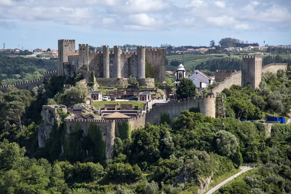 Óbidos castle and town walls