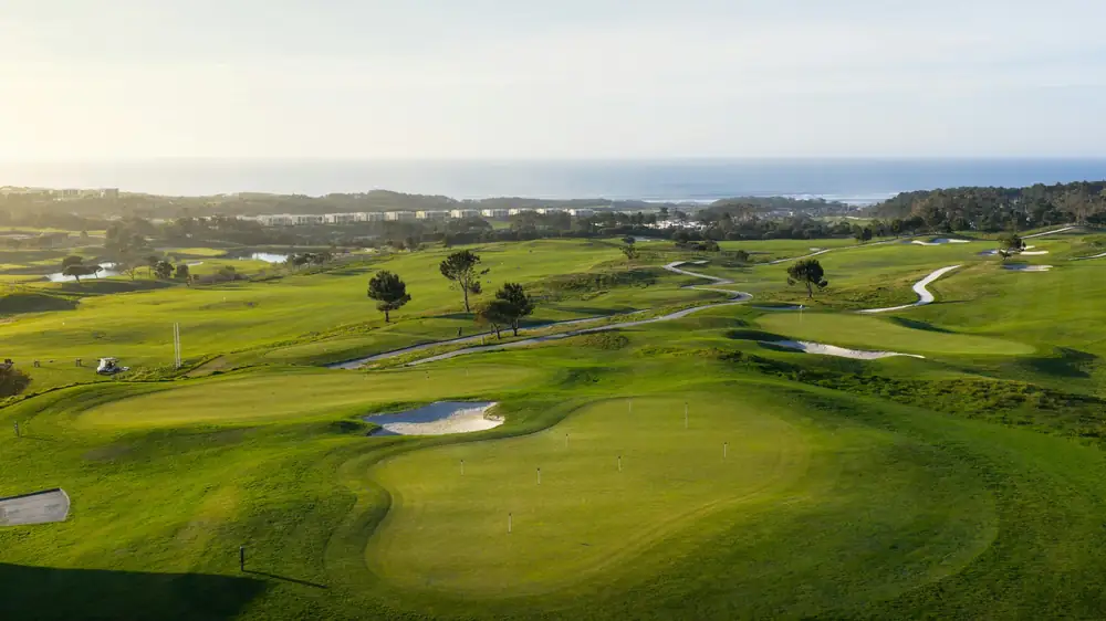 Royal Óbidos fairways towards the ocean