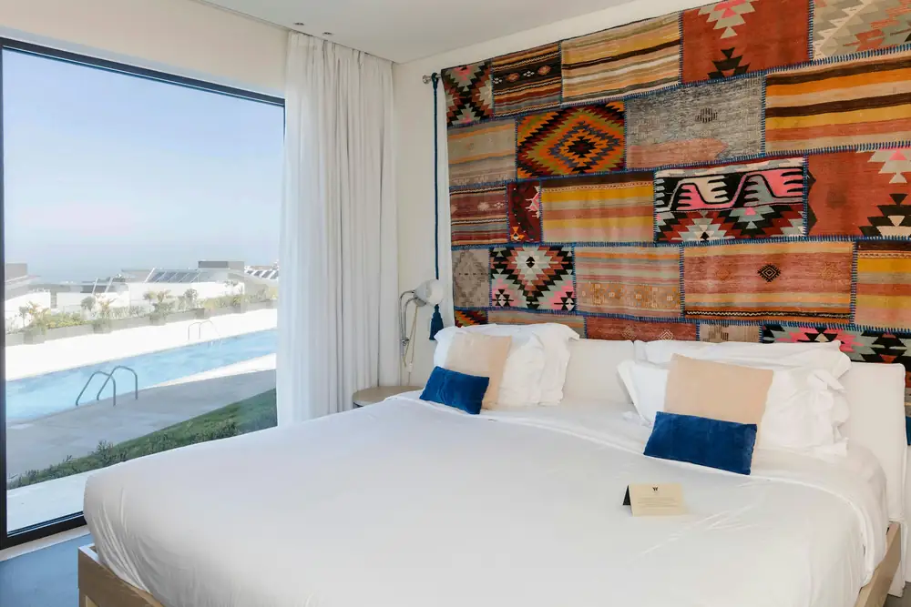 Sea-view room at the Evolutee Hotel